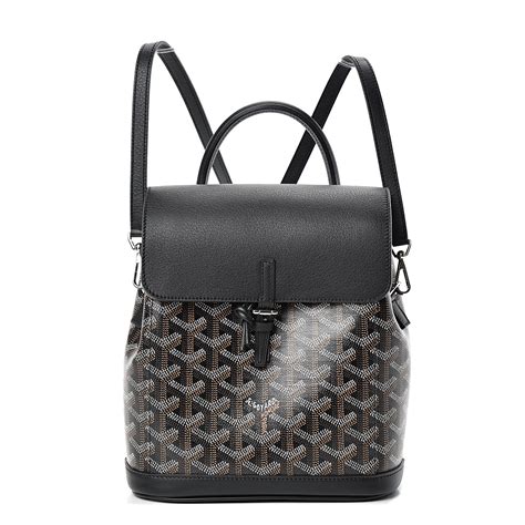 black mini goyard|Goyard alpin mini backpack.